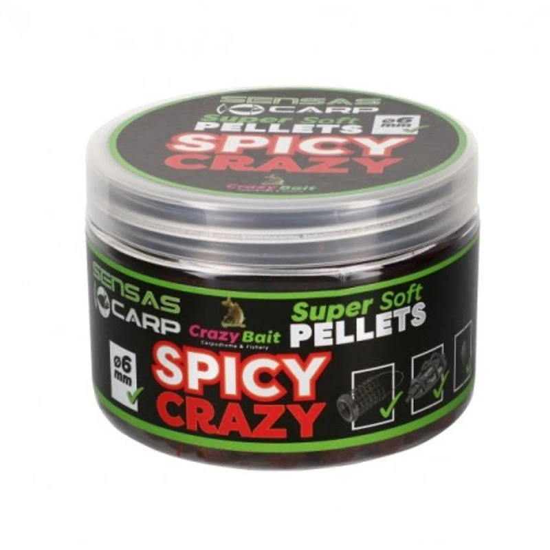 Sensas Crazy Bait Super Soft Pellets 60g